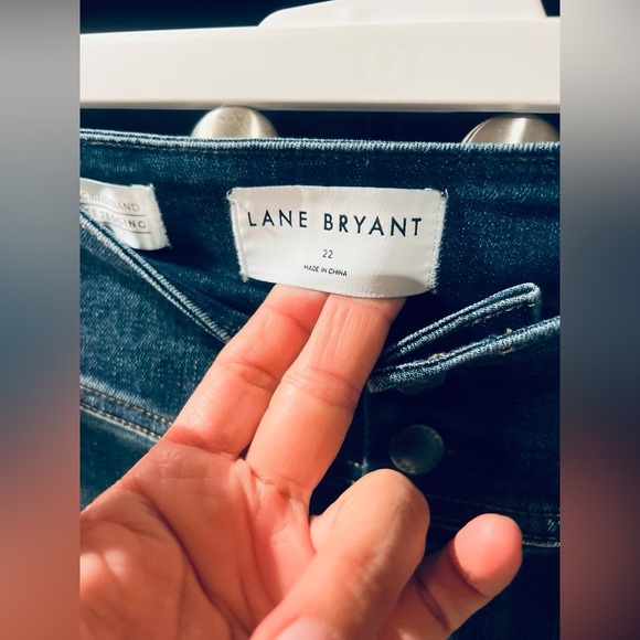 LANE BRYANT FLEX MAGIC WAISTBAND
HIGH-RISE JEGGING blue size 22 - Picture 6 of 12